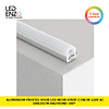 Aluminium profiel 1m voor LED Neon 7,5 W/m Dimbaar 220V AC 100 LED/m Halfrond 180º Monokleur IP67