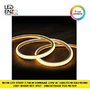LED Neon Strip 7,5 W/m Dimbaar 220V AC 100 LED/m Halfrond 180º Warm Wit IP67 te knippen om de 100 cm