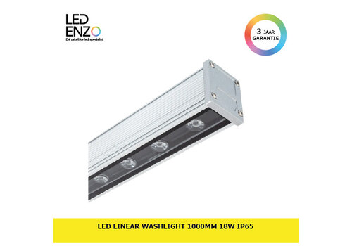 LED lineair Washlight 1000mm 18W IP65 