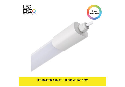 LED Armatuur 600mm IP65 18W 