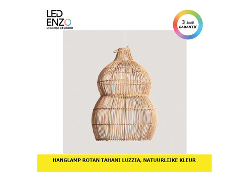 Hanglamp Tahani van Rotan 