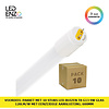 LEDENZO Doos met 10St LED Buizen T8 G13 Glas 60 cm 9W 120lm/w met eenzijdige aansluiting