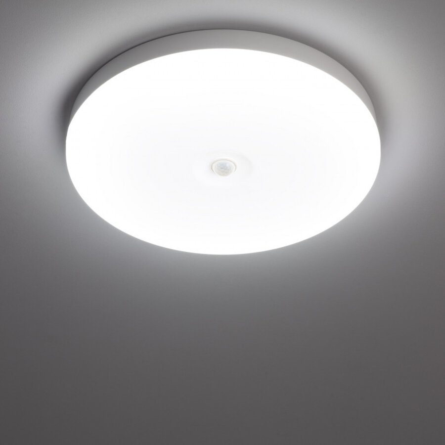 Plafond lamp 18W LED Ø290mm No Flicker met PIR bewegingssensor en Schermersensor-3