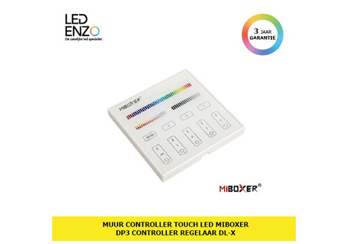 Muur Controller Touch LED MiBoxer DP3 Controller Regelaar DL-X 