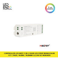 thumb-Controller LED WiFi 5 in 1 voor LED strip Monochrome/CCT/RGB/RGBW/RGBWW 12/24V DC MiBoxer-1