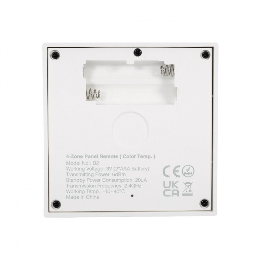 Afstandsbediening RF LED CCT 4 Zonas MiBoxer B2-4