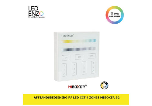 Afstandsbediening RF LED CCT 4 Zonas MiBoxer B2 