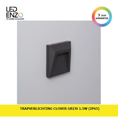 Trapverlichting Clover LED Grijs 1.5W (IP65) 
