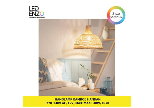 Hanglamp Handan van Bamboe 