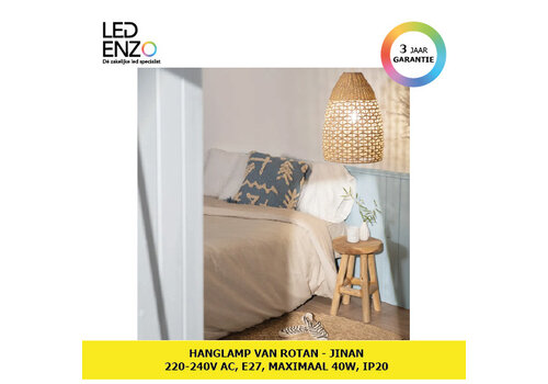 Hanglamp Jinan van Rotan 