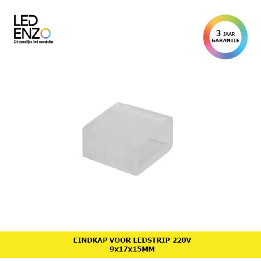 Eindkap voor LED Strip 220V-1
