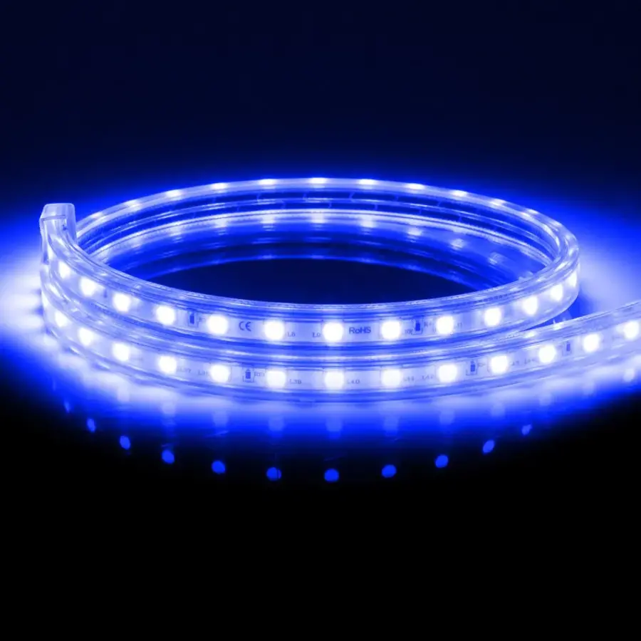 LED Strip Blauw, 50m, 220V AC, SMD5050, 60 LED/m-3