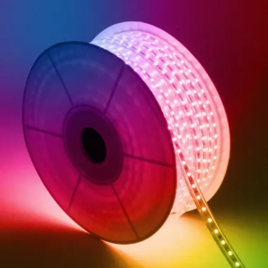 LED Strip RGB, 50m, 220V AC, 60 LED/m In te korten 100cm-2