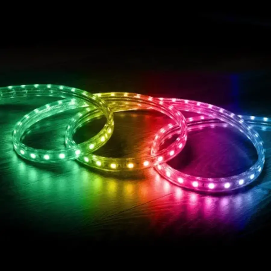 LED Strip RGB, 50m, 220V AC, 60 LED/m In te korten 100cm-3