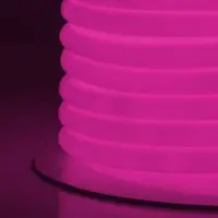 thumb-LED Neon Circulair Flexibel, 120LED/m Roze, rol 50m-2