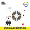LEDENZO LED Strip Kit RGB 24V DC IP65 60LED / 5m Breedte 10mm met WiFi Controller & Voeding