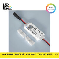 thumb-Controller Dimmer Wifi voor Mono Color LED Strip 5/24V DC-1