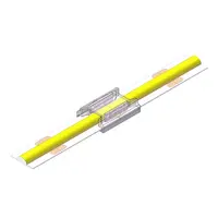 thumb-Hippo Connector voor LED Strip 12/24V DC COB IP20 Breed 8mm-1