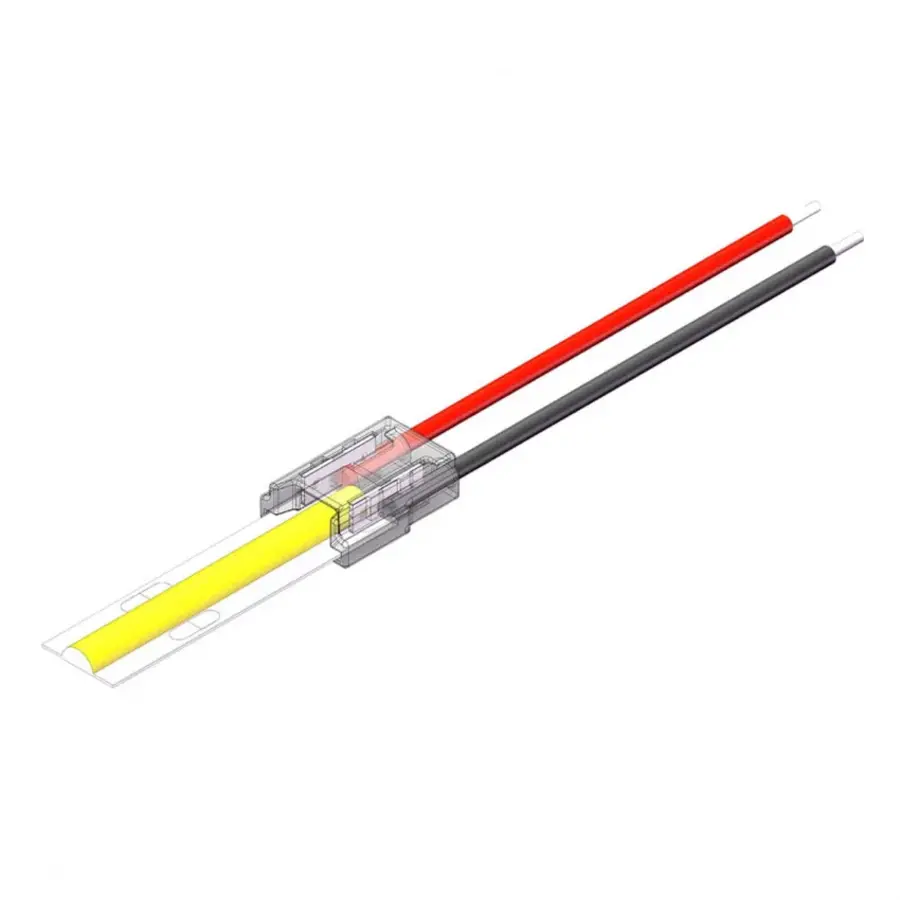 Connector met Kabel voor LED Strip12/24V DC COB IP20 Breed 8mm-1