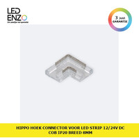 thumb-Hippo Hoek Connector LED Strip 12/24V DC COB IP20 Breedte 8mm-2