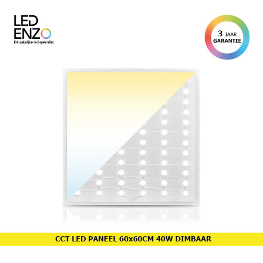 LED Paneel CCT Backlit 60x60cm 40W-2