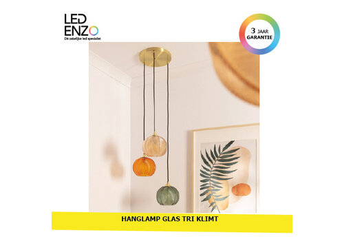 Hanglamp Glas Tri Klimt 