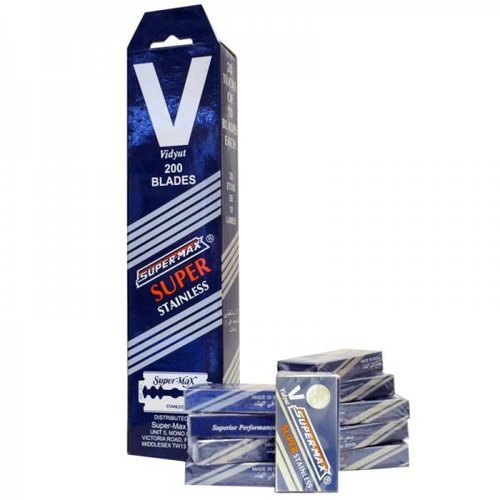 Supermax Supermax - Double Edge Razor Blades [200 Blades/pack]