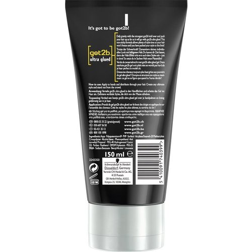 Got2b Got2b - Styling Haar Gel - Ultra Glued 150ml