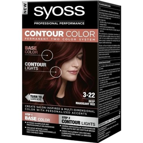 Syoss Syoss Contour Colors 3-22 Mahony Red