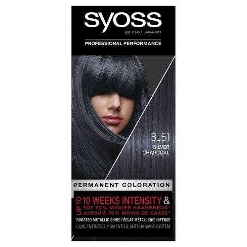 Syoss Syoss Colors 3-51 Silver Chacoal