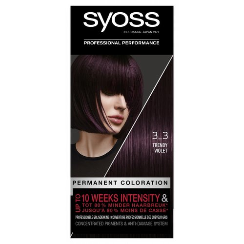 Syoss Syoss Colors 3-3 Dark Violet