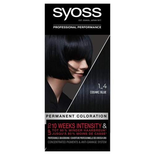 Syoss Syoss Colors 1-4 Blue Black