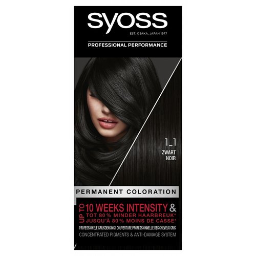 Syoss Syoss Colors 1-1 Black