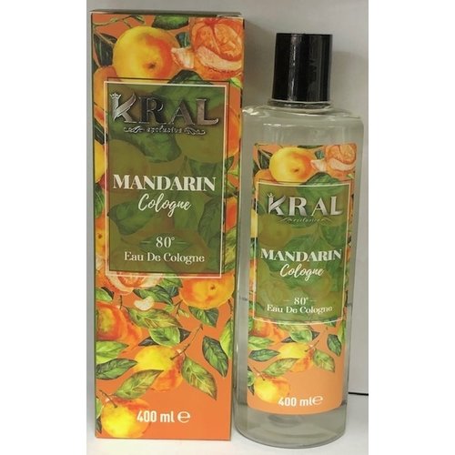 Kral Kral exclusive eau de cologne mandarijn 400 ml