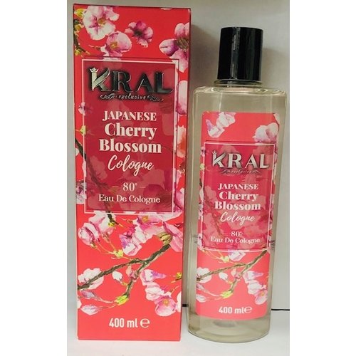 Kral Kral exclusive eau de cologne japanese cherry blossem 400 ml