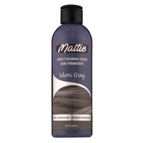 Mattie Mattie semi permanent haarverf 210 ml silver