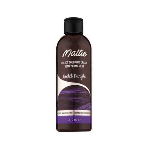 Mattie Mattie semi permanent haarverf 210 ml purple violet