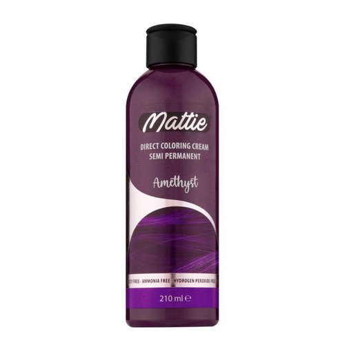 Mattie Mattie semi permanent haarverf 210 ml amethyst