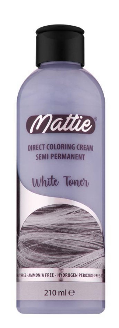 opslag besteden vreugde Mattie semi permanent haarverf 210 ml White Toner - Topmetics B.V.