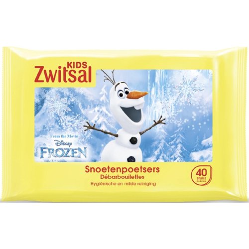 Zwitsal Frozen - Snoetenpoetsers 40 Stuks