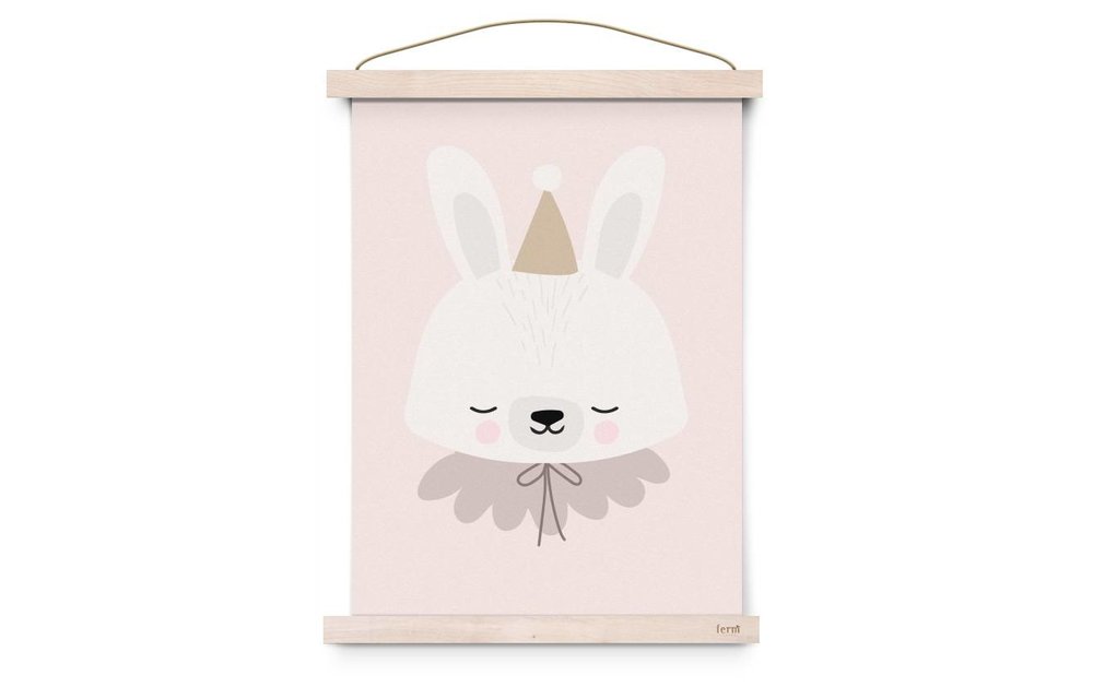 Eef Lillemor poster Circus Bunny - A3