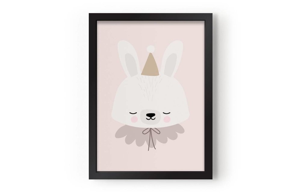 Eef Lillemor poster Circus Bunny - A3
