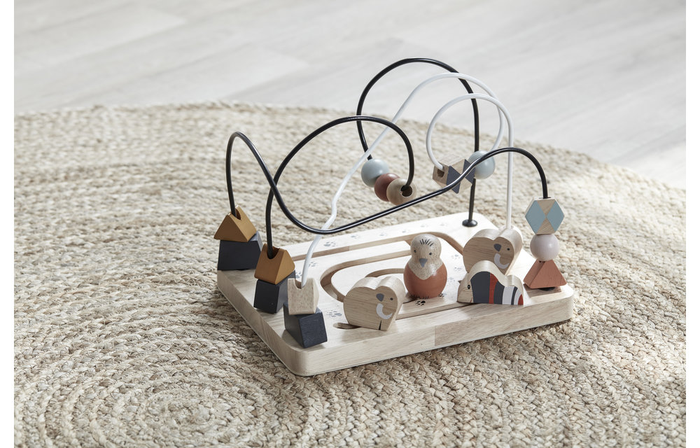 Spelbaan met kralen NEO - Kid's Concept