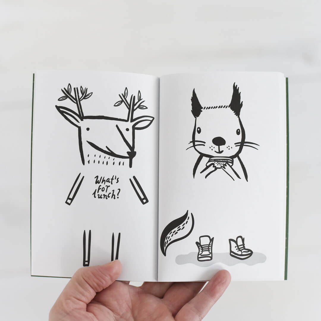 Tekenboekje '32 ways to dress Woodland Animals' - Wee Gallery