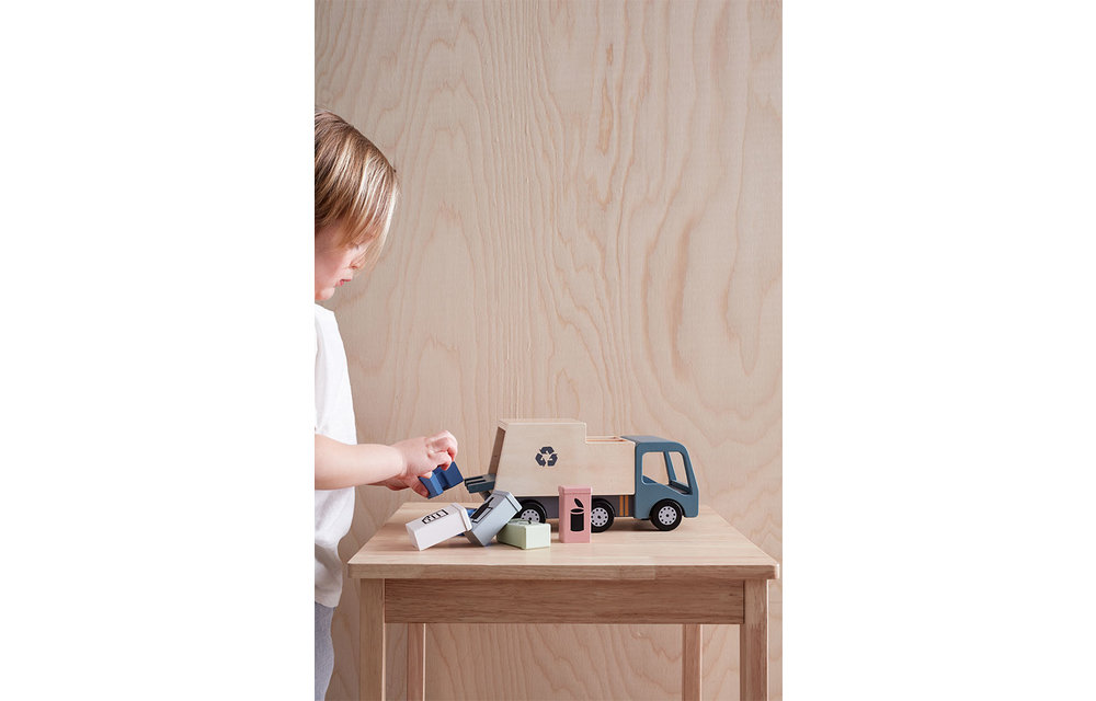 Houten Vuilniswagen - Kid's Concept
