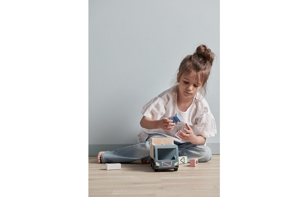 Houten Vuilniswagen - Kid's Concept