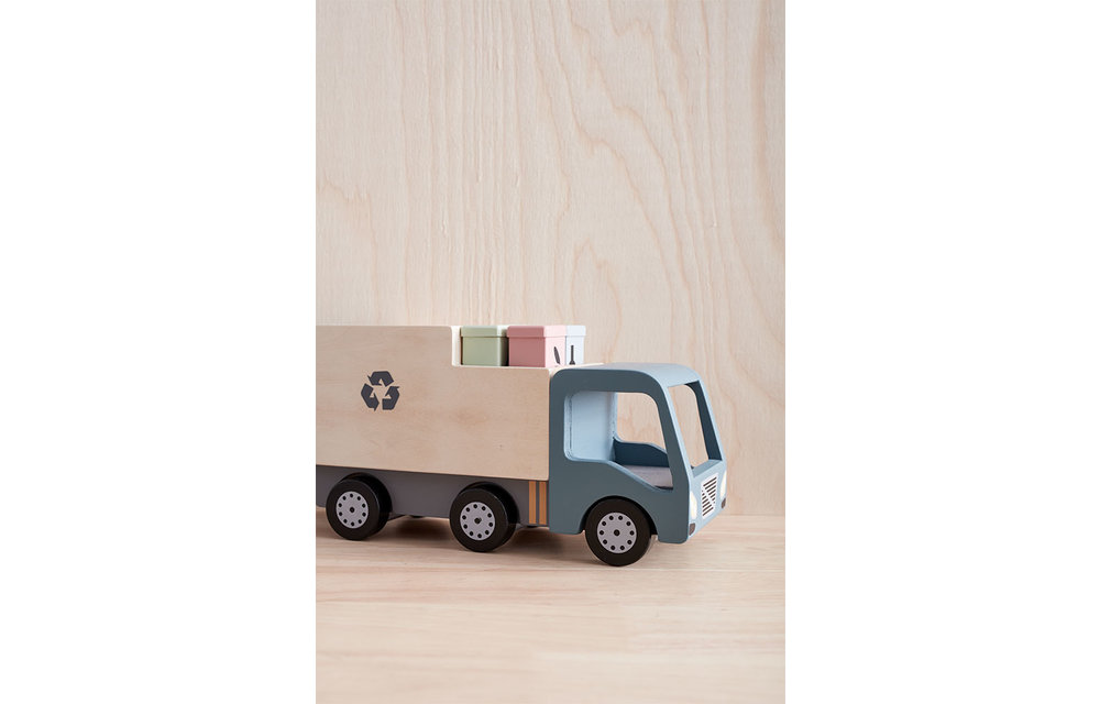 Houten Vuilniswagen - Kid's Concept