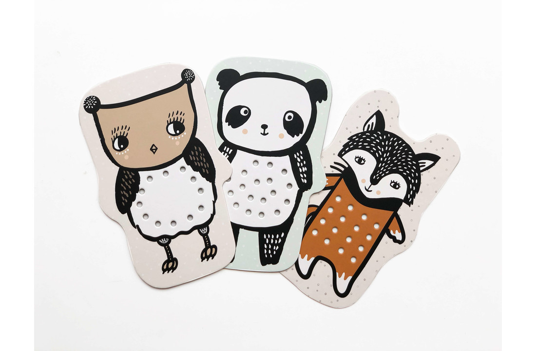 Rijgkaarten Baby Dieren - Wee Gallery