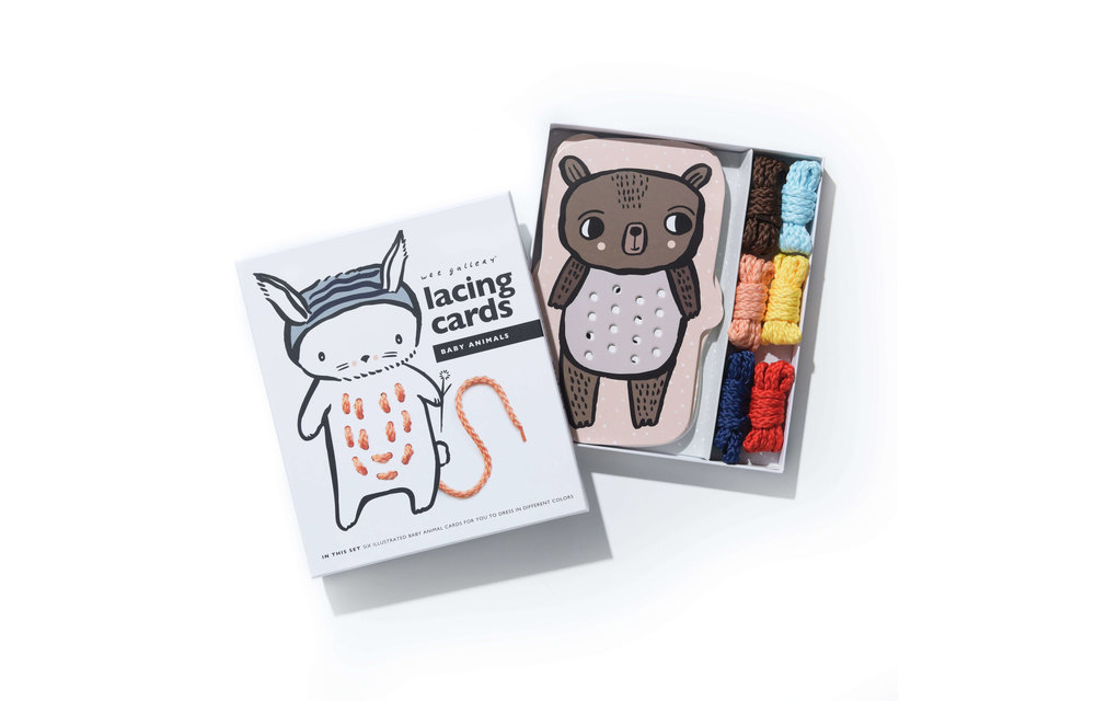 Rijgkaarten Baby Dieren - Wee Gallery
