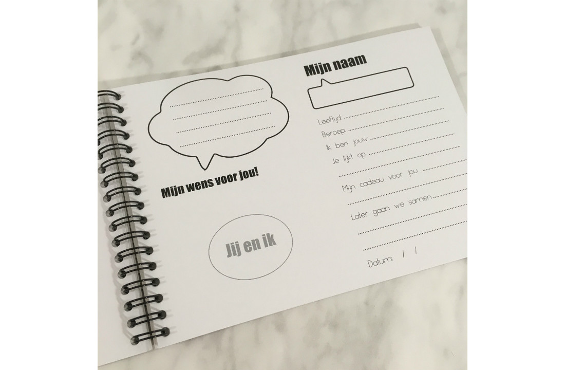 Baby Bezoekboek MUNT - Studijoke